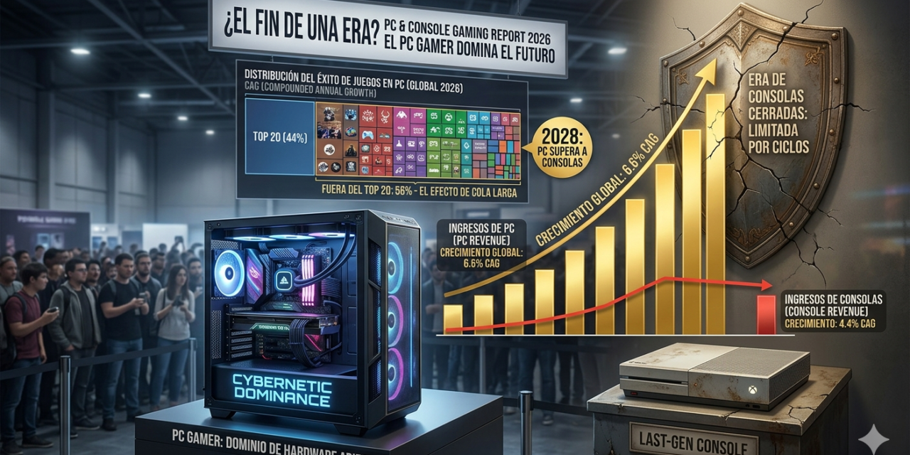 PC Gamer vs Consolas: ¿El Fin de una Era? Por Qué los Gaming PC Dominan el Juego