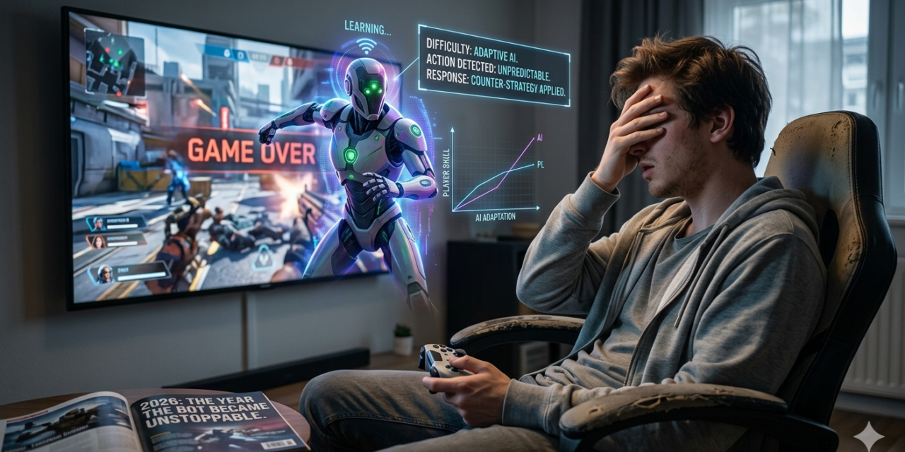 ¿Tu Próximo Rival es un Robot? Por Qué la IA Generativa Está Matando a los Jugadores Casuales en 2026